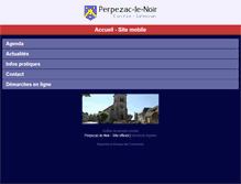 Tablet Screenshot of perpezaclenoir.fr